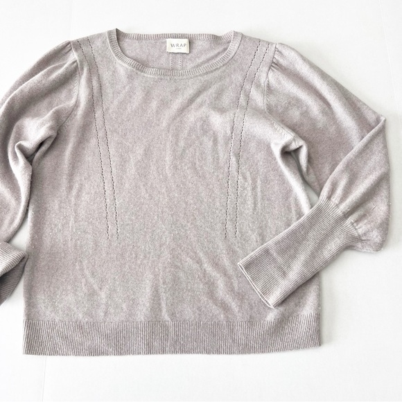 Wrap London Cashmere Sweater Boho Romantic size 10 - Picture 1 of 3